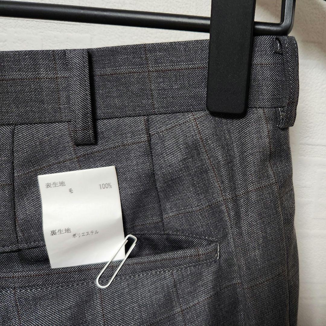 ロロピアーナ　×　タケオキクチ　メンズスーツ　スリーピース　グレーチェック