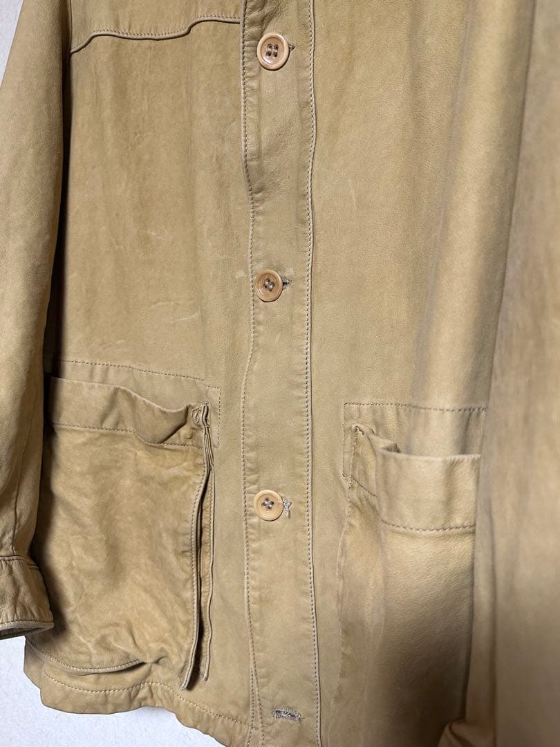 ゲ*ゲ様 CP COMPANY 90年代本人期　ピグレザーカバーオール