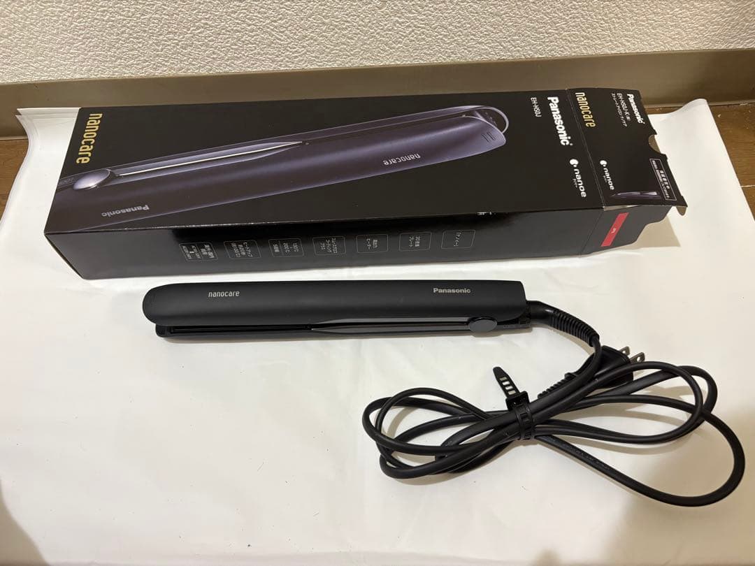 Panasonic EH-HS0E ブラック ヘアアイロン