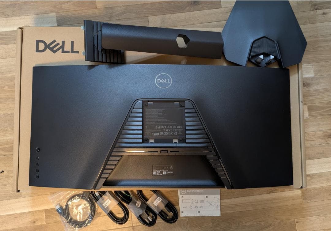 【美品】Dell S3422DWG 34インチ ウルトラワイド曲面モニター