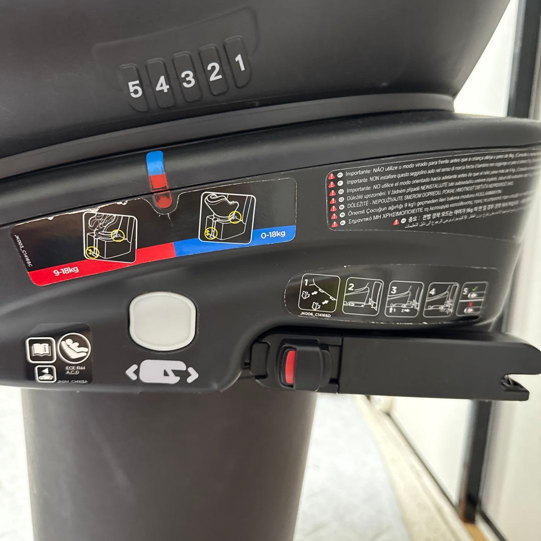 マイク　美品　Joie ブラック チャイルドシート