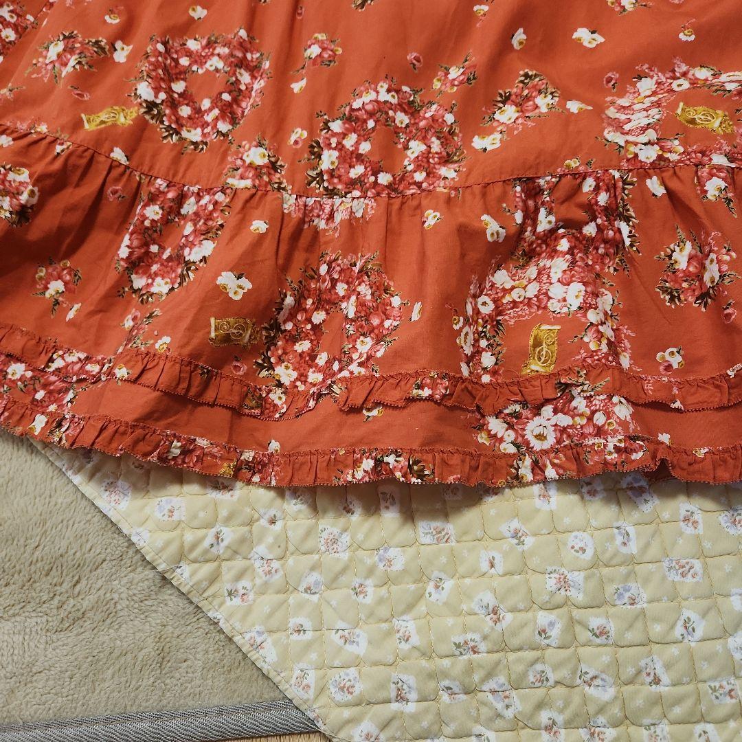 ピンクハウス花柄フリルチュニック