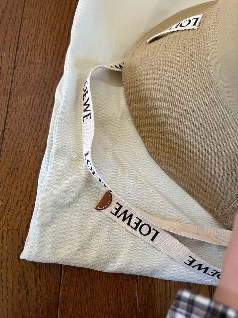 LOEWE ロエベ　バケットハット ベージュ サイズ57 バケハ　正規品