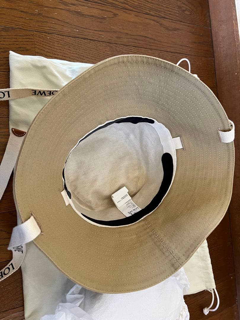 LOEWE ロエベ　バケットハット ベージュ サイズ57 バケハ　正規品