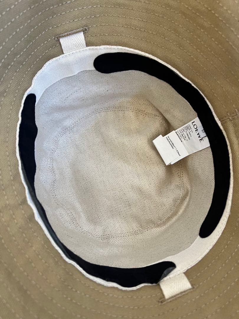 LOEWE ロエベ　バケットハット ベージュ サイズ57 バケハ　正規品
