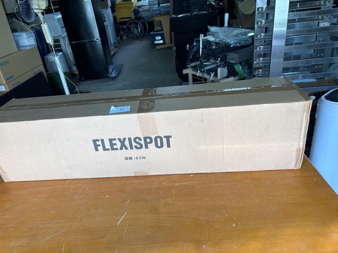 新品未使用 FLEXISPOT E3W 電動昇降デスク脚 ホワイト スタンディン