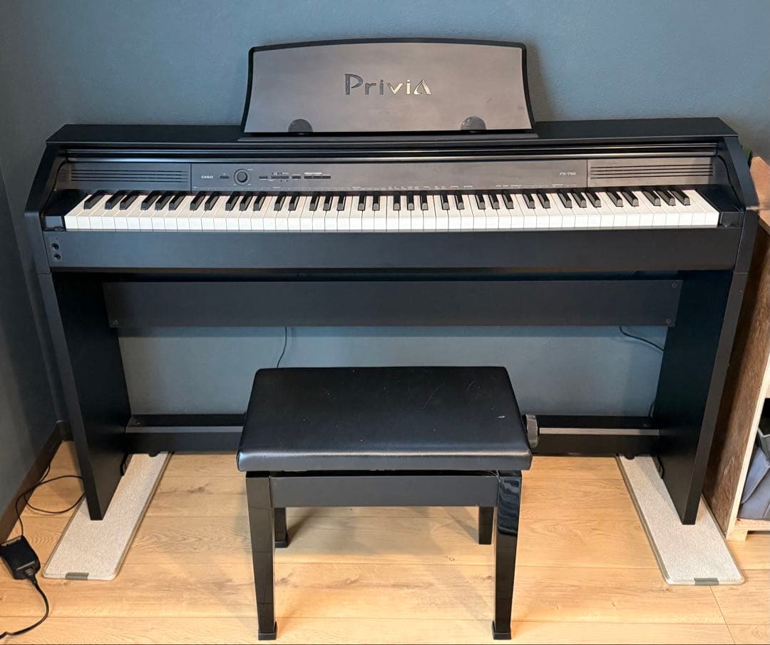 CASIO Privia PX-750 電子ピアノ【本体、電源コードのみ】