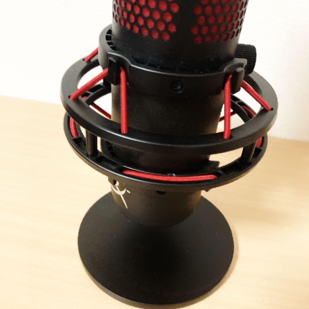 美品HyperX QuadCast スタンドアロンマイク