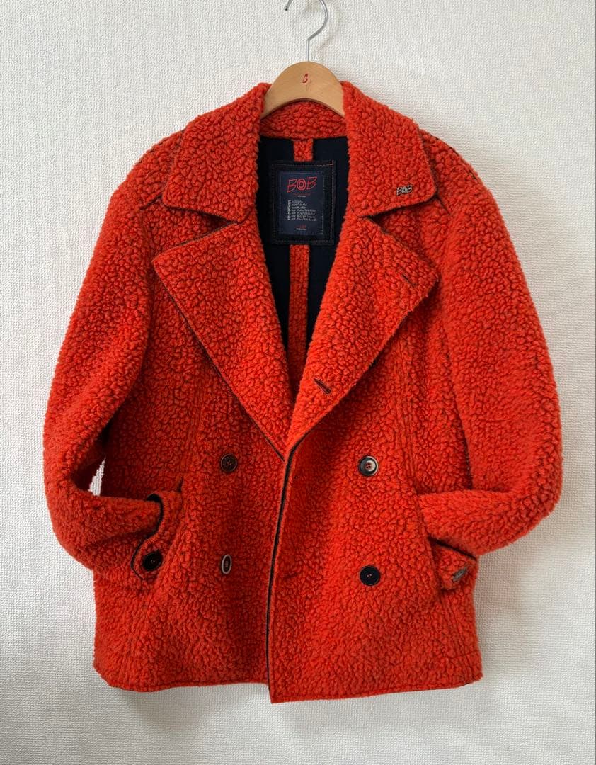 【美品】BOB ボブ イタリア製　ボアピーコート
