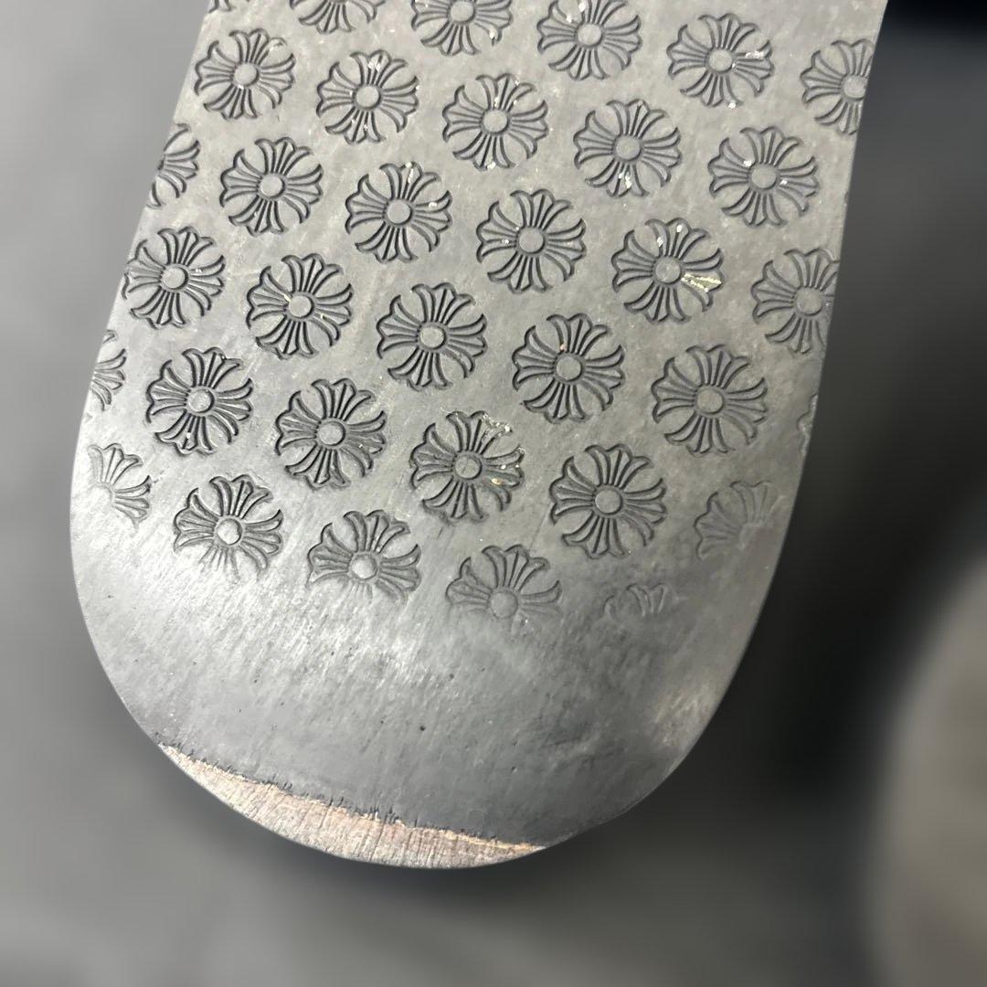 クロムハーツ　レザー　スライドサンダル　MATTY BOY ブラック　チョンバー