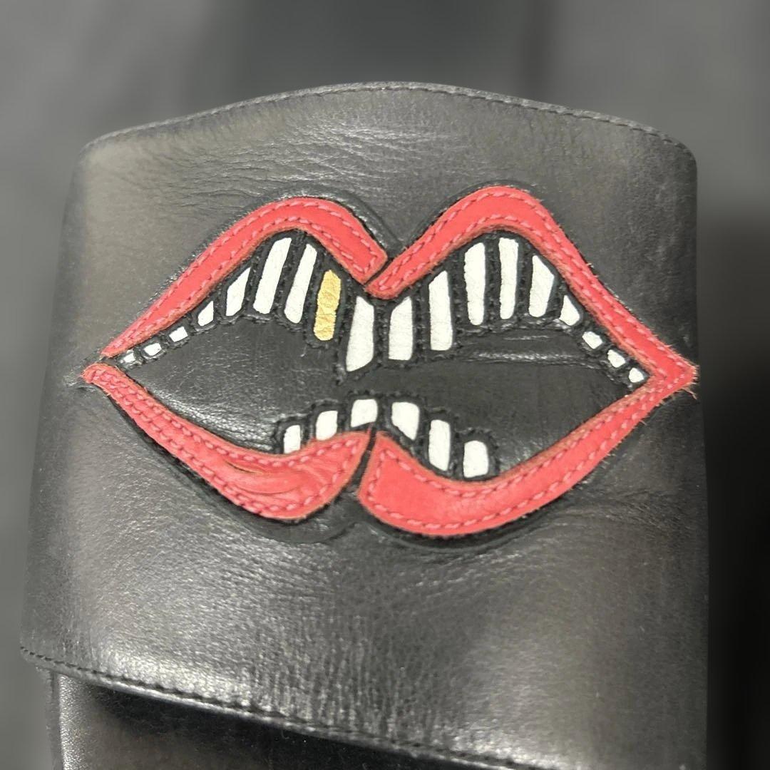 クロムハーツ　レザー　スライドサンダル　MATTY BOY ブラック　チョンバー