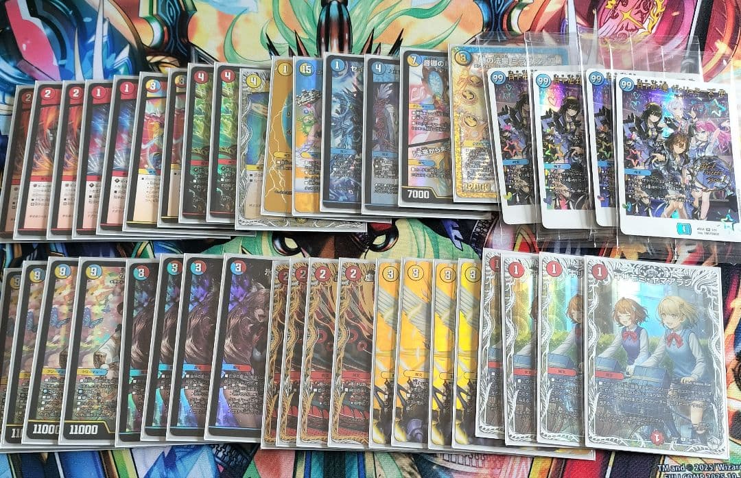 デュエルマスターズ 　高レート　ラッカゴスペル デッキ　組み換えパーツ付き