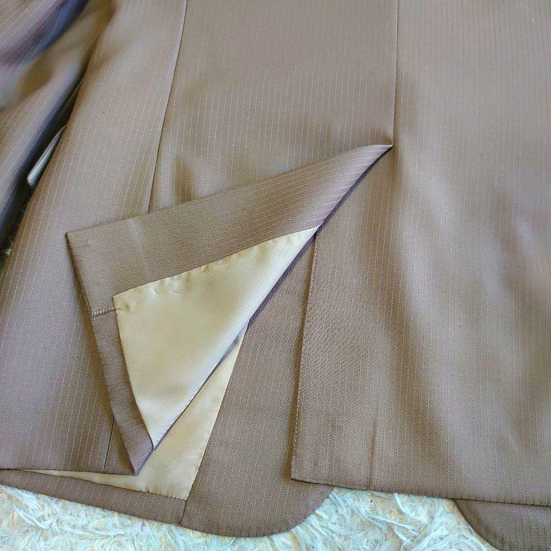 【未使用級】ダーバン 3ピース スーツ セットアップ ストライプ