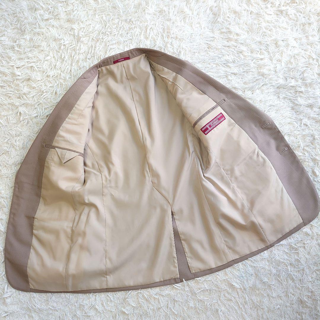 【未使用級】ダーバン 3ピース スーツ セットアップ ストライプ