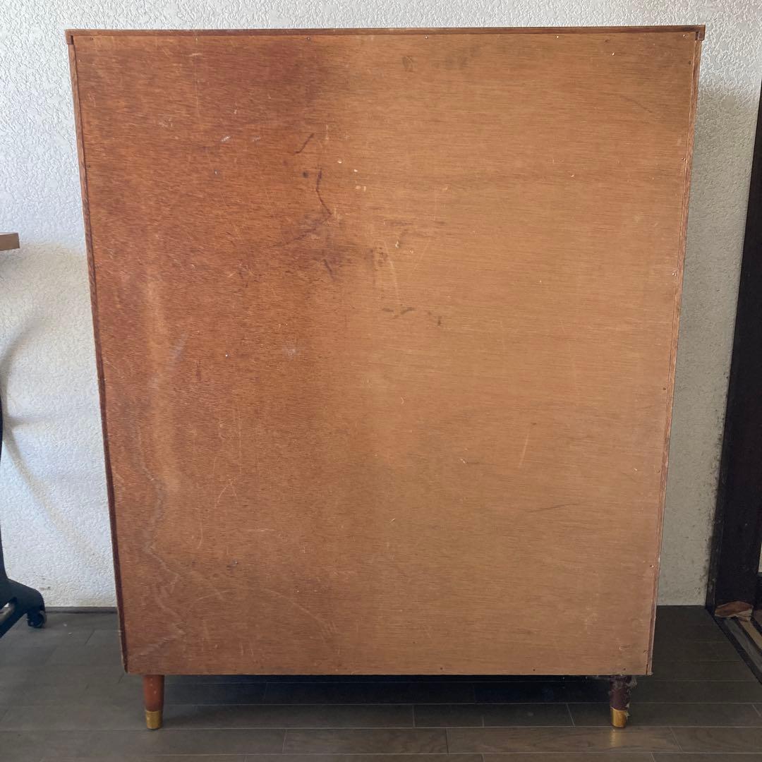 アンティーク シューズボックス 下駄箱 キャビネット サイドボード 昭和レトロ