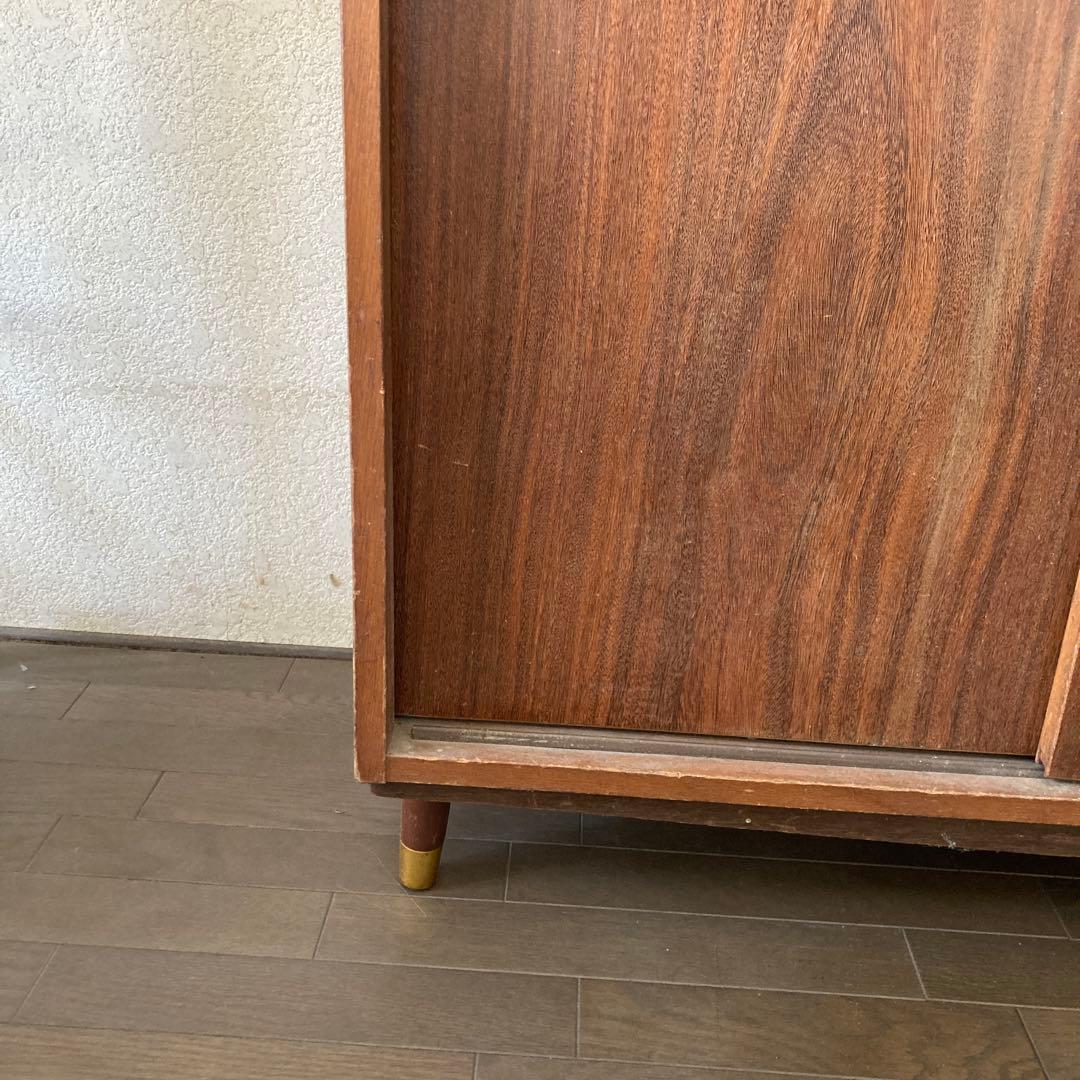 アンティーク シューズボックス 下駄箱 キャビネット サイドボード 昭和レトロ