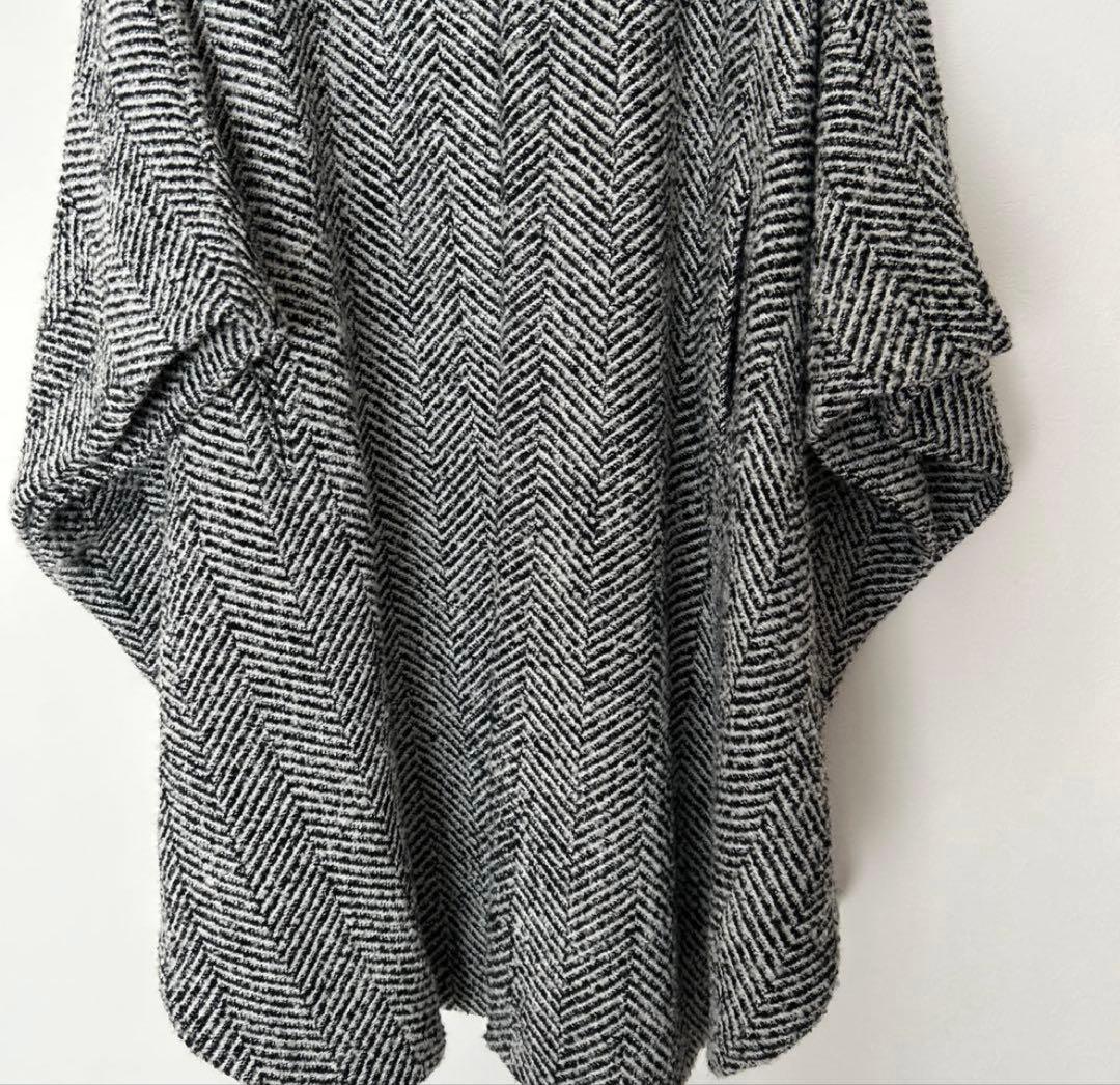 Mila Owen ミラオーウェン　ビックカラーケープコート