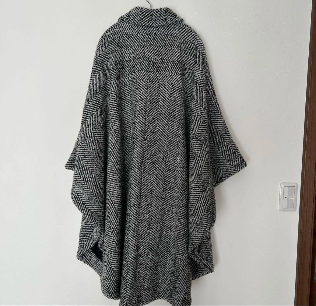 Mila Owen ミラオーウェン　ビックカラーケープコート