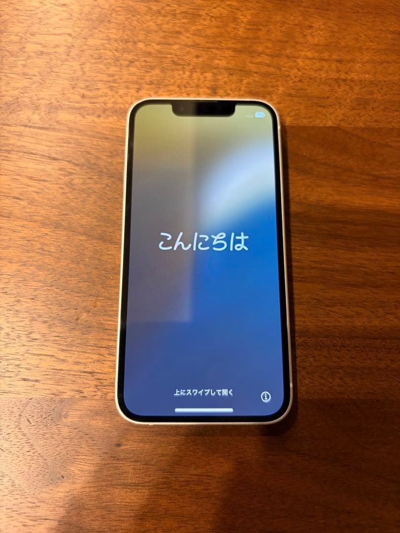 【美品】Apple iPhone 13 mini Starlight 本体