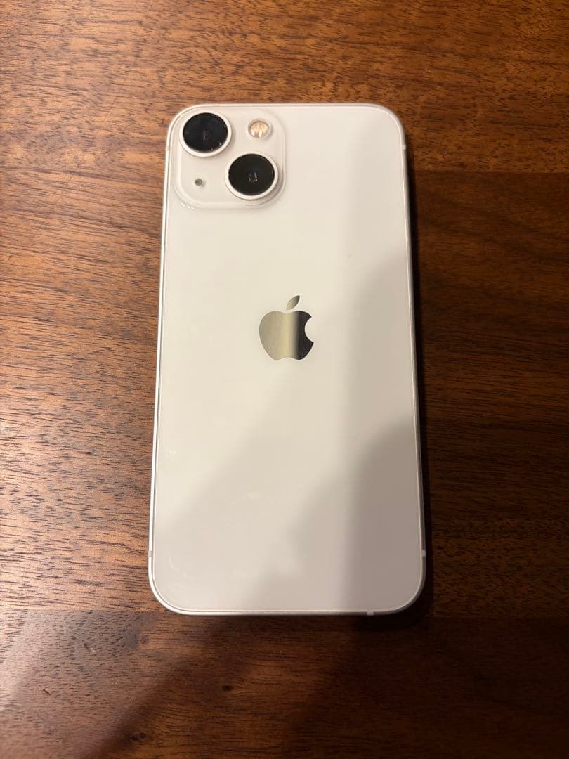 【美品】Apple iPhone 13 mini Starlight 本体