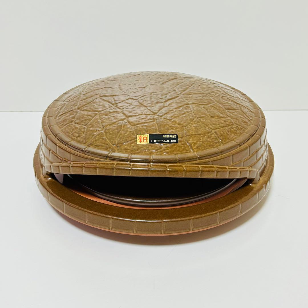 【希少未使用品】HAKUHO 耐熱陶器 本格石窯ピザオーブン ピッツェリア