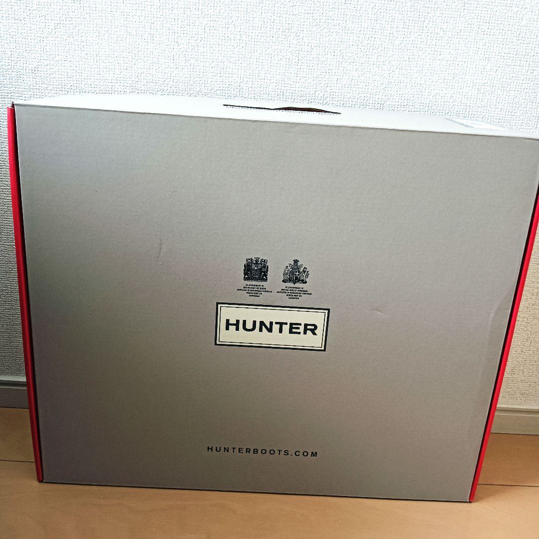 HUNTER (ハンター)ブラックダウンスタイルブーツ　23.5 センチ　箱付き