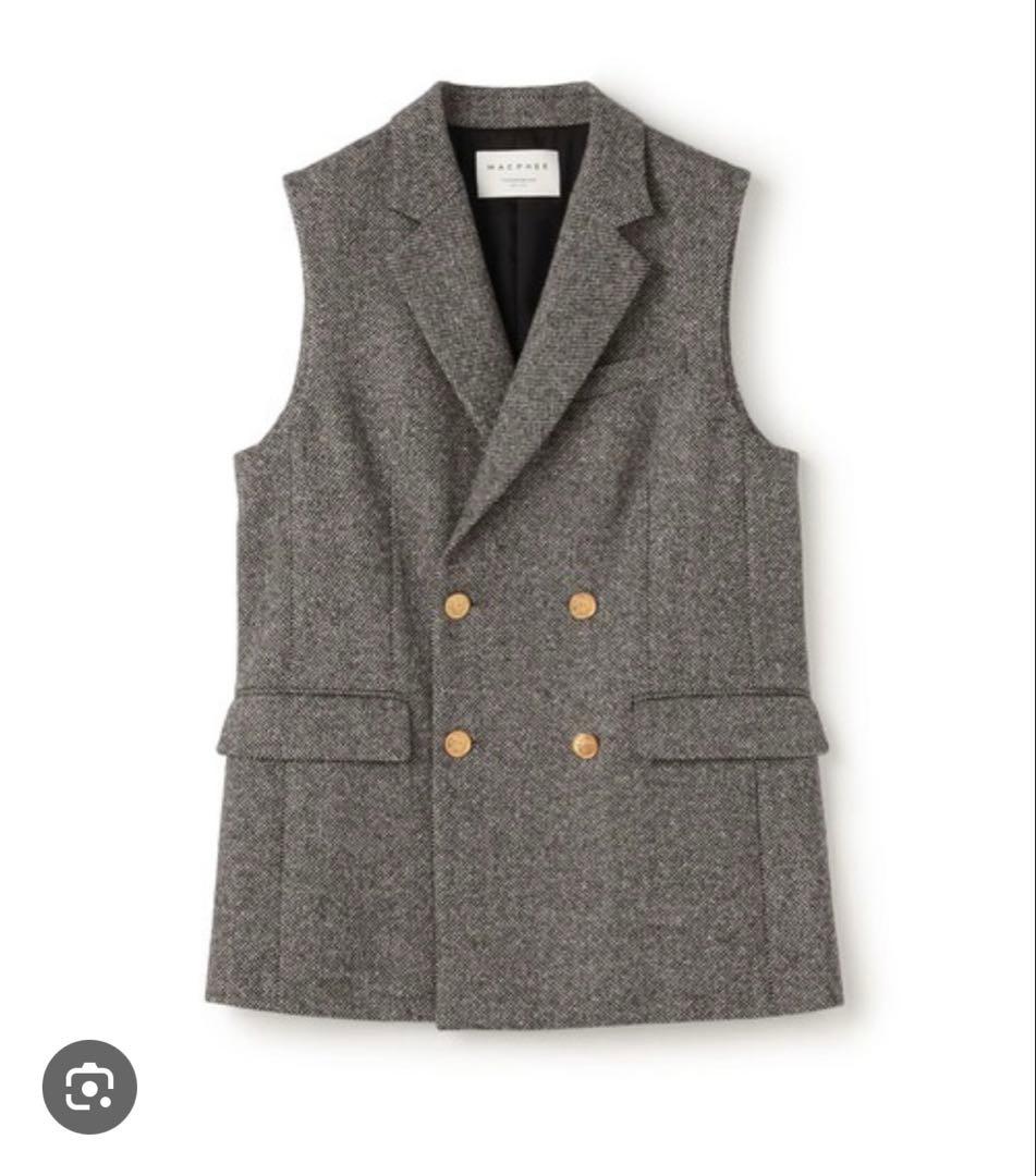 【まーくんまま専用】MACPHEE ダブルブレスト ツイードベスト