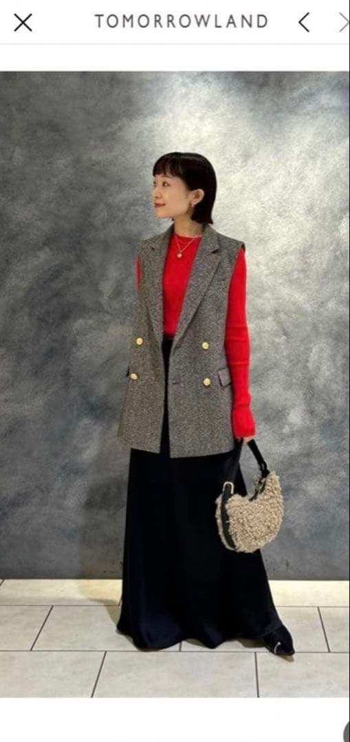 【まーくんまま専用】MACPHEE ダブルブレスト ツイードベスト