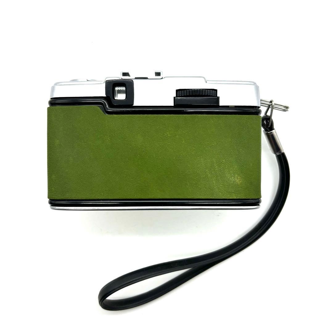 【整備済・完動品】 OLYMPUS PEN EE-3 オリーブ