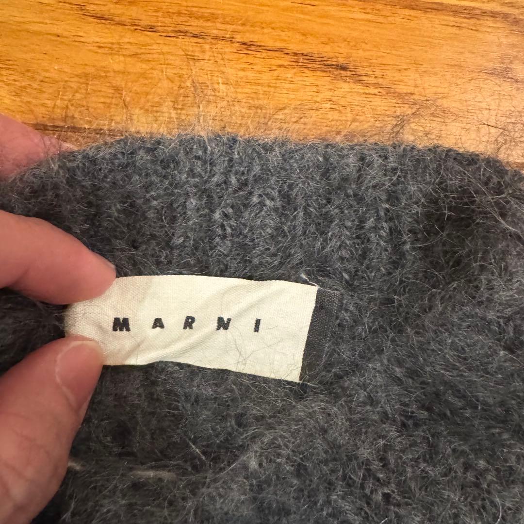 MARNI マルニ イタリア製ブロック切替モヘアニット