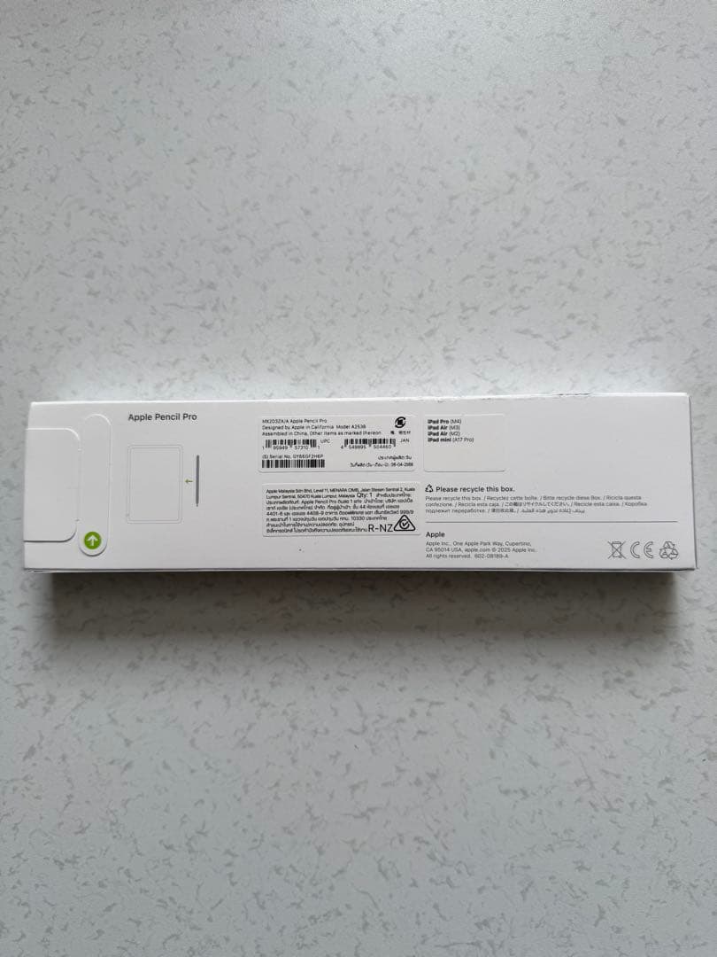Apple Pencil Pro MX2D3ZA/A 新品 未開封