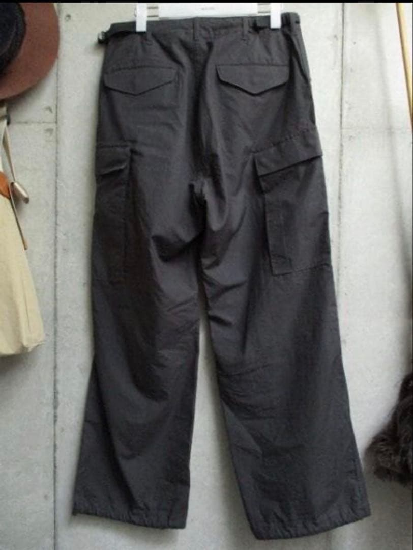 パンツ AURALEE WASHED FINX RIPSTOP FIELD PANTS