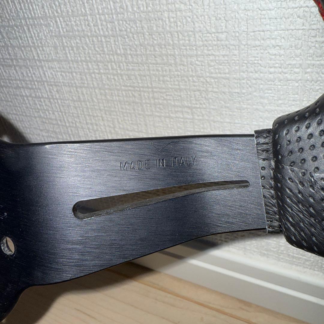 スポーツタイプラリー 330ミリパンチングレザー/レッドステッチ ディープコーン