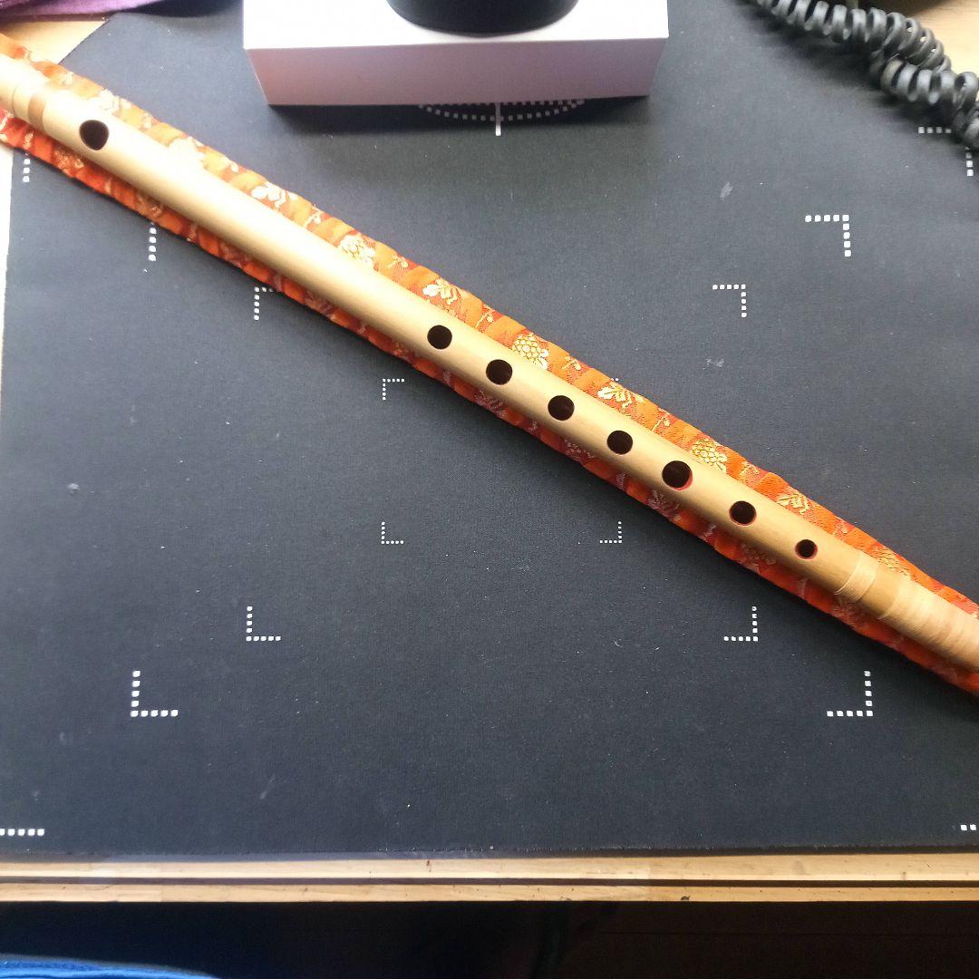 ア*ー様 山田藍山作　篠笛　七孔　天地巻　蜻蛉