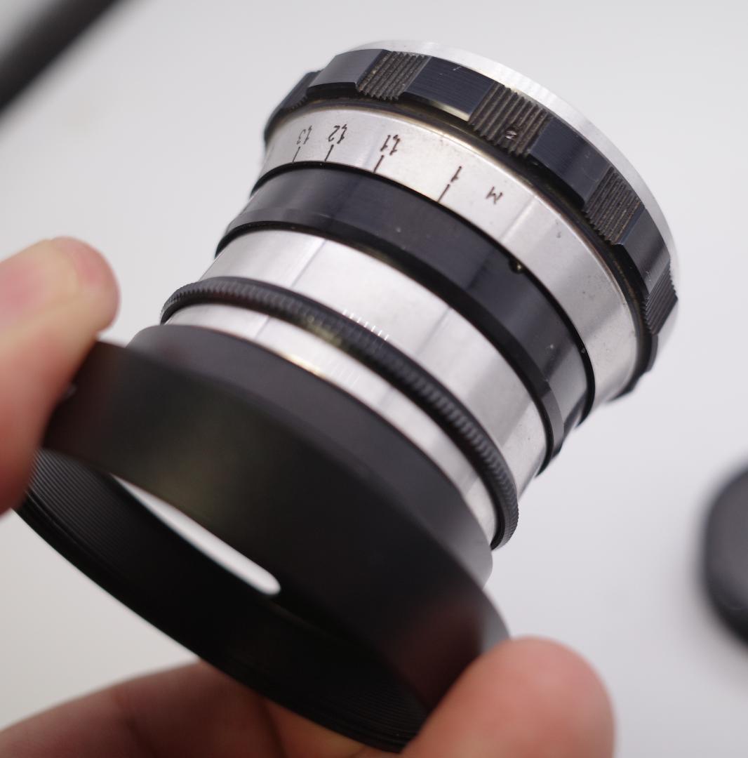 75　インダスター61 　10枚絞りゼブラ　52ｍｍｆ2.8　オールドレンズ
