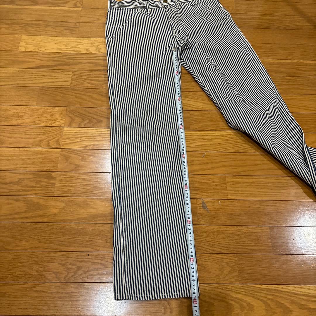 sugarcane ヒッコリーパンツ ワークパンツ シュガーケーン　w32