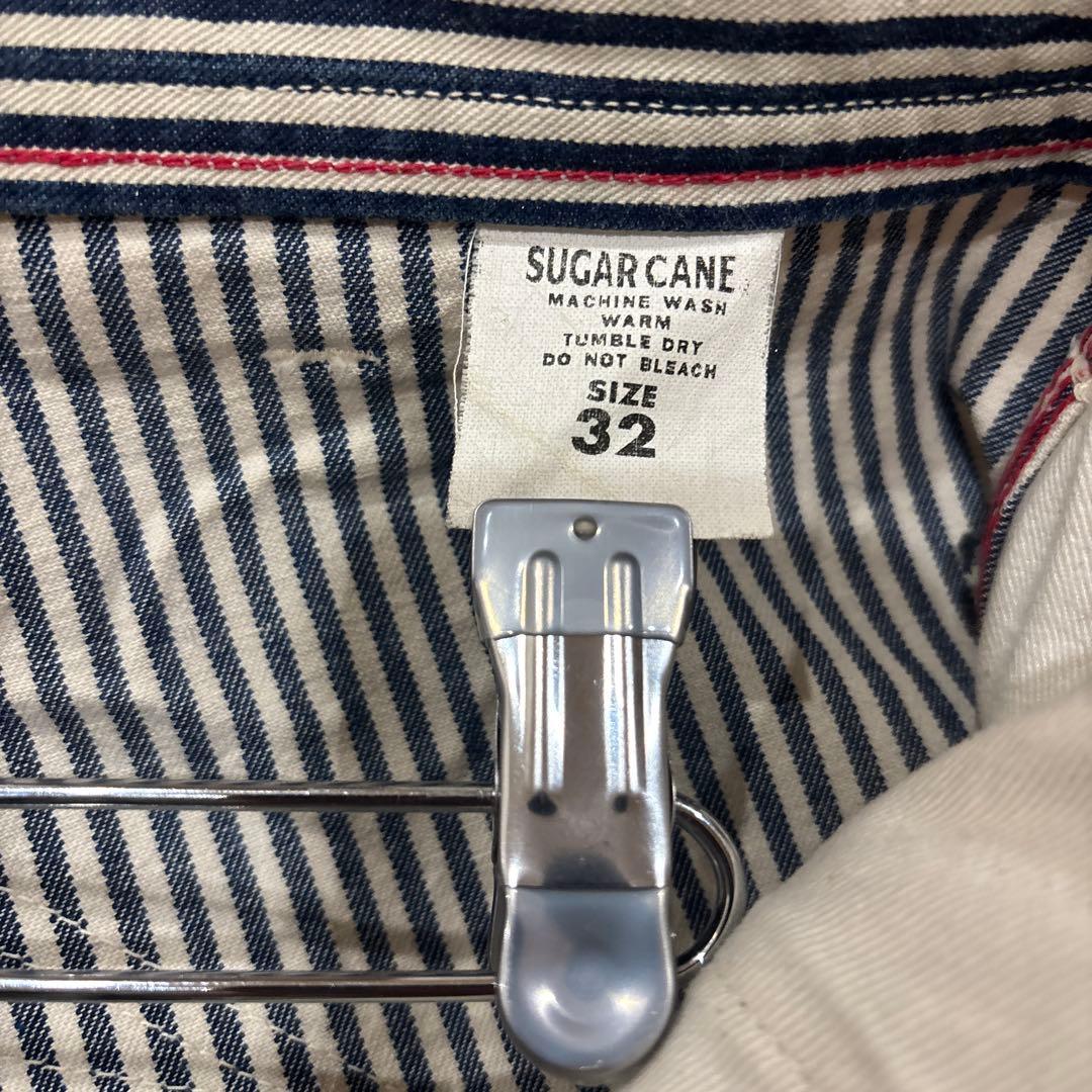 sugarcane ヒッコリーパンツ ワークパンツ シュガーケーン　w32