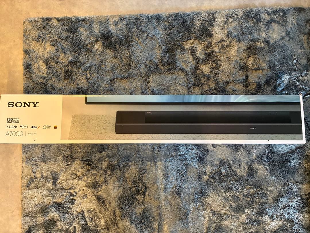 【新品未使用】SONY HT-A7000 サウンドバー　ホームシアターシステム