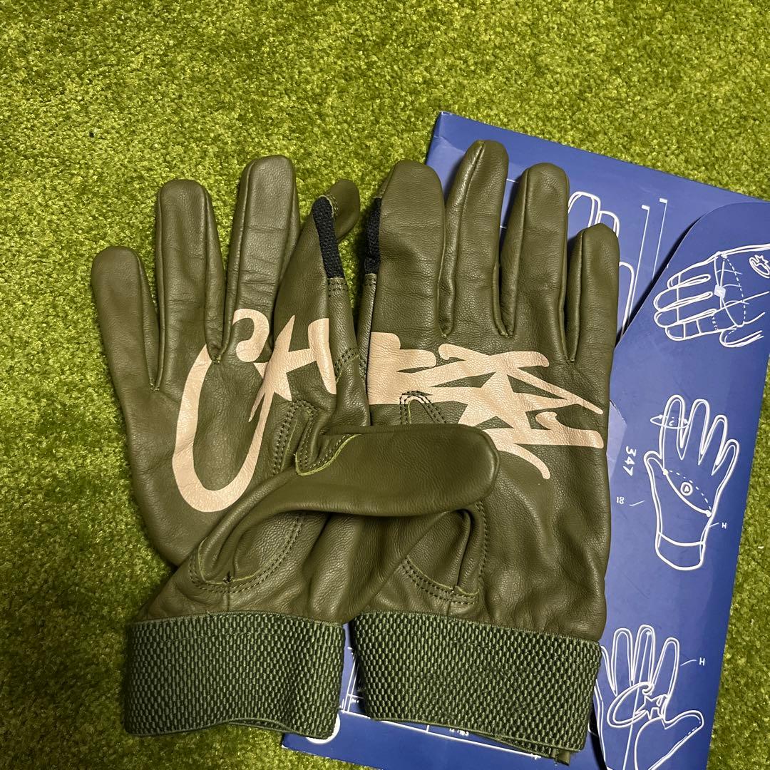 corteiz レザー手袋　グローブ