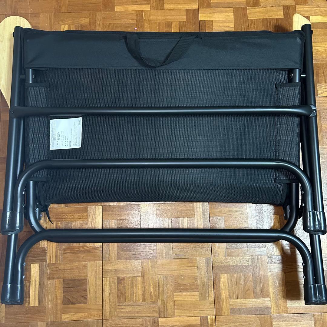 DOD オヤコチェア　ブラック 折りたたみチェア キャンプ　ベンチ