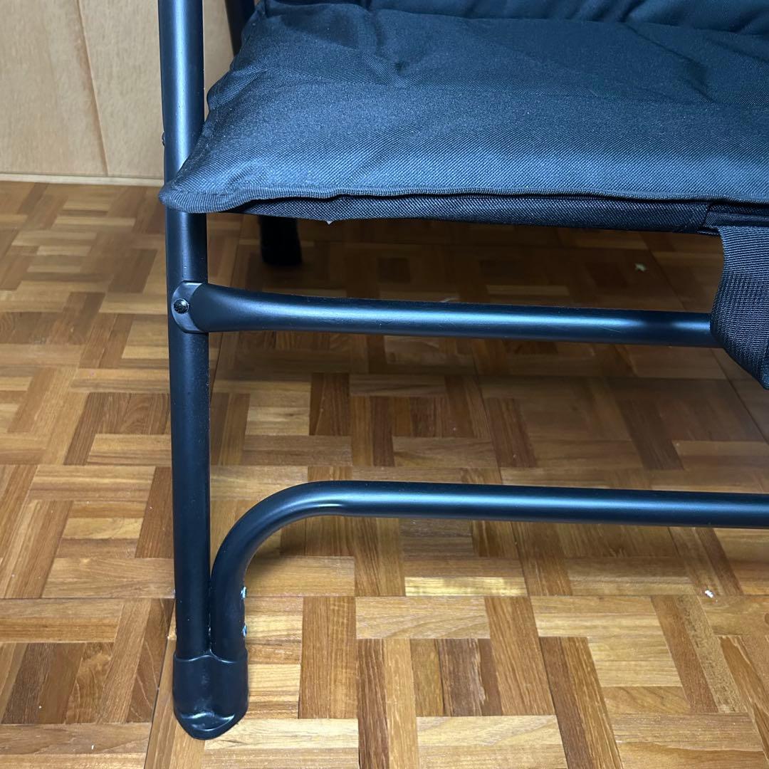 DOD オヤコチェア　ブラック 折りたたみチェア キャンプ　ベンチ