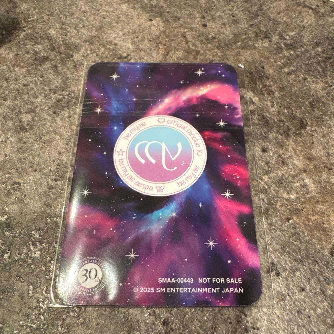 SM ENTERTAINMENT 30周年　ウィンター　トレカ