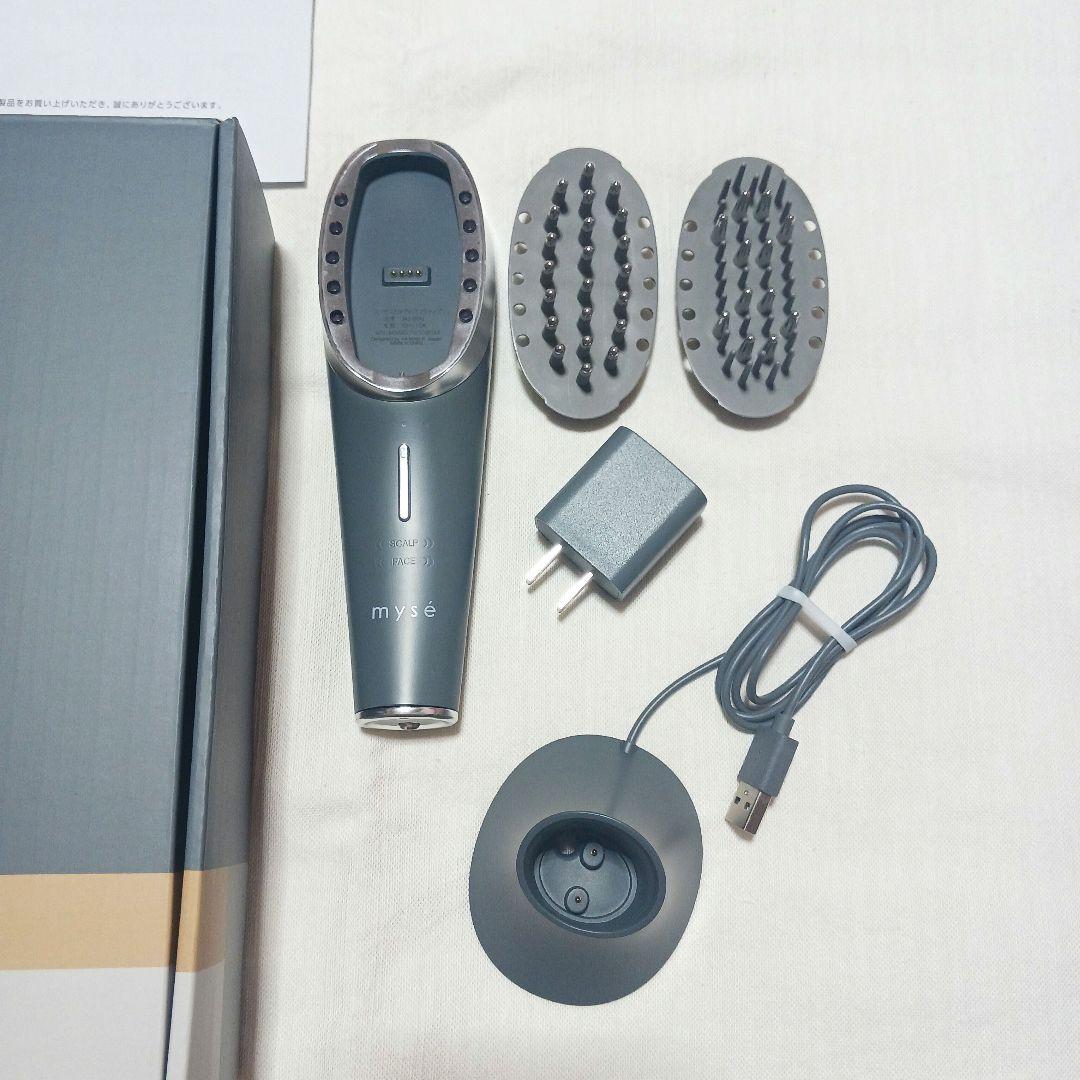 美品 ヤーマン ミーゼスカルプリフトアクティブ myse MS-80G GRAY