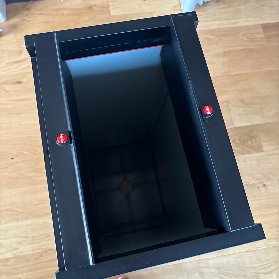 hailo ハイロ ニュービッグボックス60L ブラックゴミ箱キッチン