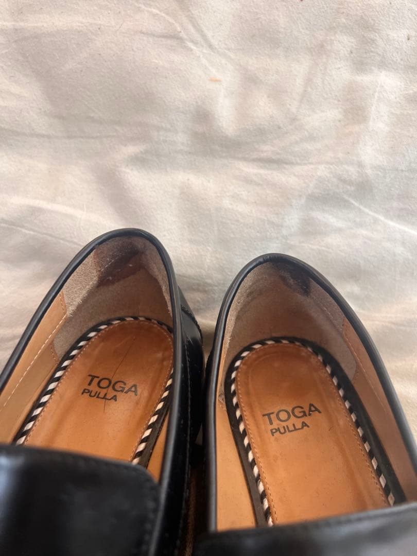 TOGA PULLA トーガプルラ メタルローファー 38