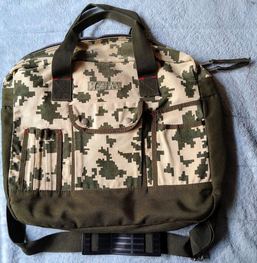 STUSSY デジカモ 迷彩 バッグ カモ ステューシー 90's レア 貴重