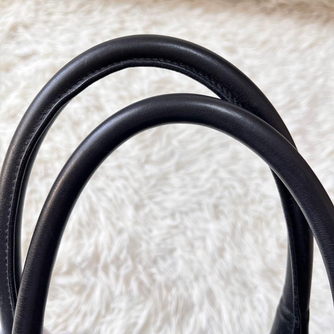 【美品】GUCCI マイクロGG トートバッグ ナイロン　肩掛け　黒