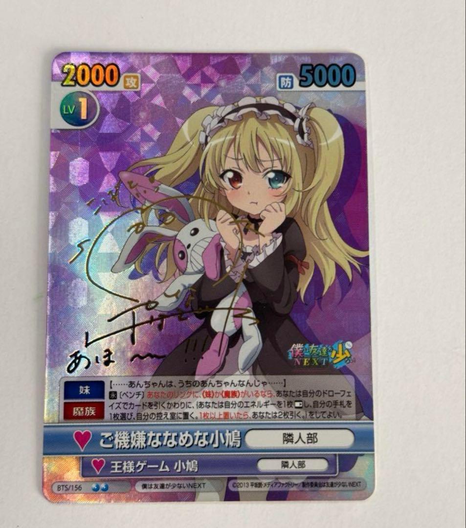 ヴィクトリースパーク　サイン　ご機嫌ななめな小鳩　VS SP