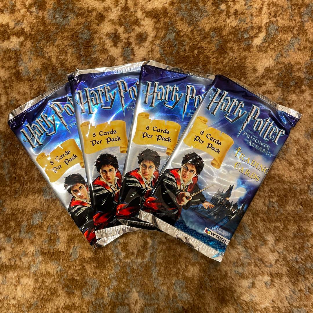 パック　新品　4点セット　BOX缶付き　カード　ハリーポッター　アズカバンの囚人