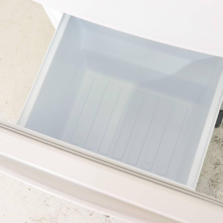 23年製 三菱電機 168L 2ドア 冷蔵庫 MR-P17H-W 右開き